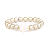 Armband - Magic Pearls Herz II 10mm - Fox by Ren